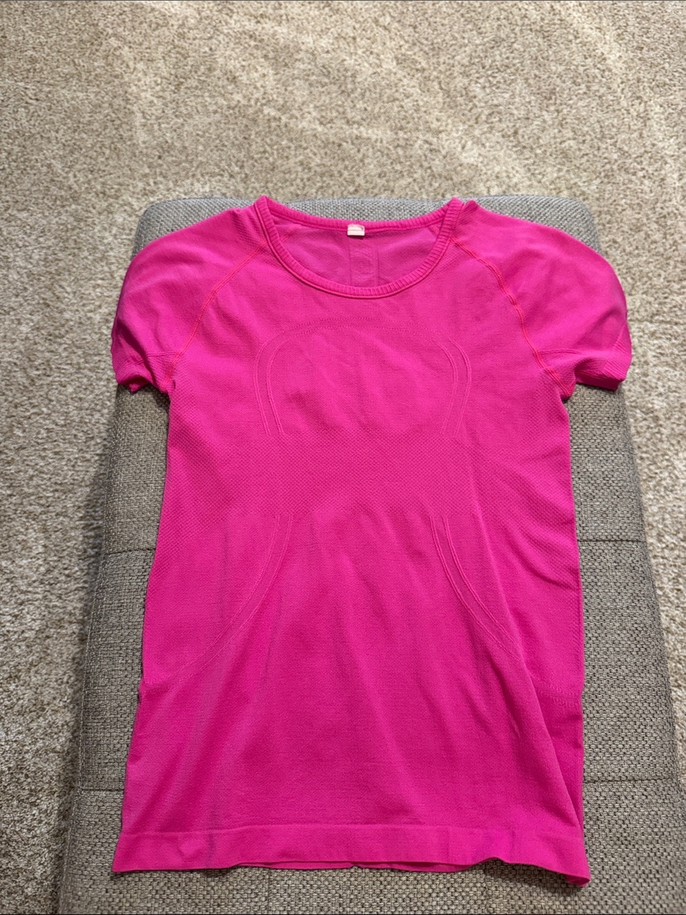 Short Sleeve Top in Bright Pink - Lululemon